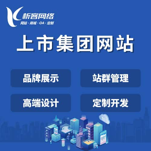 遂宁上市集团网站定制