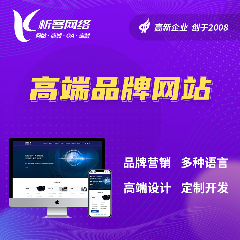 遂宁高端品牌网站